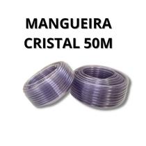 Mangueira Cristal 5/16" 1,5mm. Rolo com 50M.