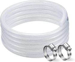 Mangueira DAVCO 1,9 cm de diâmetro interno, 1,5 m, PVC transparente trançado Mangueira DAVCO 1,9 cm de diâmetro interno, 1,5 m, PVC transparente trançado