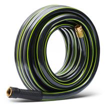 Mangueira de água Worth Garden 3/4 x 25 pés de PVC com acessórios de latão Mangueira de água Worth Garden 3/4 x 25 pés de PVC com acessórios de latão