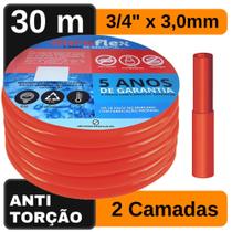 Mangueira de Alta Pressão 3/4" x 3,00mm Antitorção 30Mts