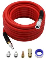 Mangueira de Ar YOTOO 1/2" x 50 Pés - 300 PSI - Kit de Conexões Incluso Mangueira de Ar YOTOO 1/2" x 50 Pés - 300 PSI - Kit de Conexões Incluso