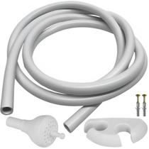 Mangueira De Chuveiro Com Chuveirinho 2M Metros Branca
