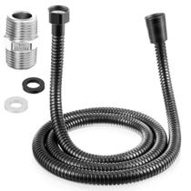 Mangueira de Chuveiro Dreyoo 100 cm Preto Fosco em Aço Inoxidável Mangueira de Chuveiro Dreyoo 100 cm Preto Fosco em Aço Inoxidável
