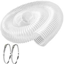 Mangueira de coleta de poeira de PVC Qucship 5m x 3m com fio de aço carbono Mangueira de coleta de poeira de PVC Qucship 5m x 3m com fio de aço carbono