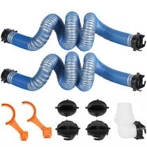 Mangueira de Esgoto RV OUTPRIZE TPE - 20 Pés, Heavy Duty, Adaptador 4 em 1 Mangueira de Esgoto RV OUTPRIZE TPE - 20 Pés, Heavy Duty, Adaptador 4 em 1