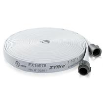 Mangueira de incêndio ZyFire 1-1/2 ID x 100 FT de revestimento único EPDM