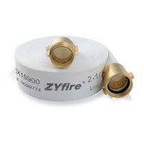Mangueira de incêndio ZyFire 2,5 cm ID x 15 m Revestimento único TPU 750 PSI