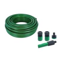 Mangueira de irrigação de jardim de 30 m com acessórios de 1/2 polegada