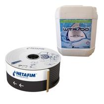 Mangueira De Irrigação Gotejamento 1000m 30cm Netafim + Wtr 700 5l Manutenção Mangueira De Irrigação Gotejamento 1000m 30cm Netafim + Wtr 700 5l Manutenção