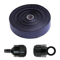 Mangueira De Irrigação Micro perfurada Santeno 100m Diâmetro 1" + 1 União + 1 Fim de Linha