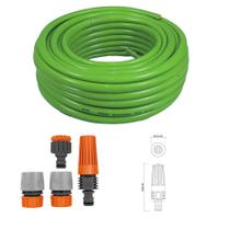 Mangueira de Jardim 1/2 pol 90m com Kit Esguicho Tramontina Mangueira de Jardim 1/2 pol 90m com Kit Esguicho Tramontina