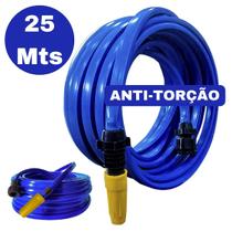 Mangueira De Jardim 25 Metros ANTI TORÇÃO CHATA Resistente Flexível Reforçada Para Quintal Casa - Utilíder Mangueira De Jardim 25 Metros ANTI TORÇÃO CHATA Resistente Flexível Reforçada Para Quintal Casa - Utilíder