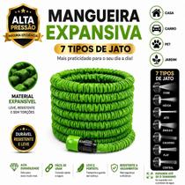 Mangueira de Jardim 30m Expansível com Pistola de Alta Vazão e Adaptadores