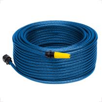 Mangueira De Jardim 50m Slim Com Esguicho Reforçada Flexível