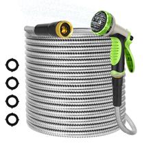 Mangueira de Jardim AMOOX 15m Resistente em Metal com Bico de 10 Funções Mangueira de Jardim AMOOX 15m Resistente em Metal com Bico de 10 Funções
