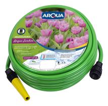 Mangueira de Jardim Arqua Pop Verde 15 m 7/16 x 1,7 mm com Esguicho e Engates Mangueira de Jardim Arqua Pop Verde 15 m 7/16 x 1,7 mm com Esguicho e Engates