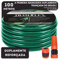 Mangueira de Jardim com Tramas em Dobro 100Mts TramaFlex