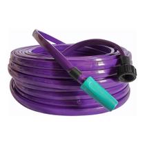 Mangueira de Jardim Completa CHATA - 10 Metros - ROXA - LEDMang