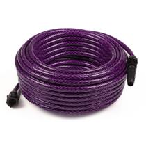 Mangueira de Jardim Completa Trançada - 15 Metros - ROXA - LEDMang