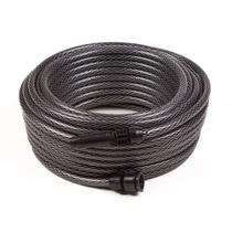 Mangueira de Jardim Completa Trançada - 20 Metros - PRETA - LEDMang