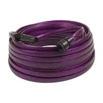 Mangueira de Jardim Completa Trançada CHATA 10 Metros - ROXA - LEDMang