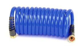 Mangueira de jardim em espiral HoseCoil PRO 1/2 15 pés com conectores de latão