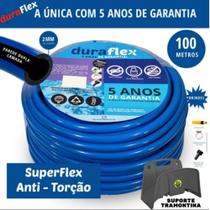 Mangueira De Jardim Flexível 100m AntiTorção Completa+Suport