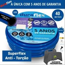 Mangueira De Jardim Flexível 40m AntiTorção Completa+Suporte