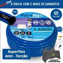 Mangueira De Jardim Flexível 60m AntiTorção Completa+Suporte