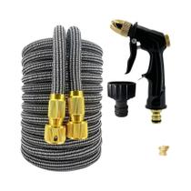 Mangueira De Jardim Flexível E Expansível Com Bico De Alta Pressão Para Lavagem De Carros