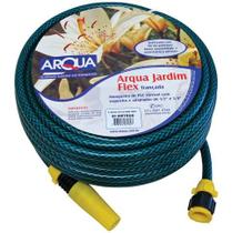 Mangueira de Jardim Flexível Trançada 7/16" x 1,7 mm 25 metros Verde Arqua