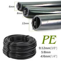 Mangueira De Jardim PE Preta 10-50M OD-6mm-12mm Tubo De Irrigação Por Gotejamento 38 14 Mangueira De Jardim PE Preta 10-50M OD-6mm-12mm Tubo De Irrigação Por Gotejamento 38 14