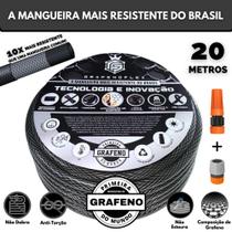 Mangueira de Jardim Siliconada Anti-Torção 20M - GrafenoFlex