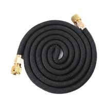 Mangueira De Jardim Telescópica Flexível 3X TPE Revestida De Cobre Para Lavagem De Carros E