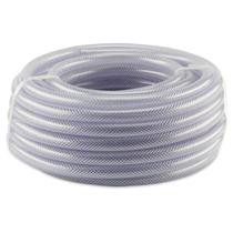 Mangueira de Jardim Trançada 1/2" 2,0mm 100PSI 100 Metros Transparente - Force Line Mangueira de Jardim Trançada 1/2" 2,0mm 100PSI 100 Metros Transparente - Force Line