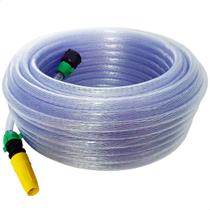 Mangueira De Jardim Trançada Com Esguicho E União Resistente