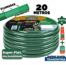 Mangueira De Jardim Trançada Super Resistente 20Mts