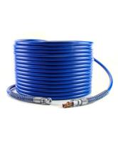 Mangueira de pintura sem ar QWORK 15 m 6,35 mm 3300 PSI azul