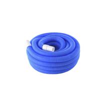 Mangueira de piscina de 10 m com terminais, cor azul, leve, 1,90 kg