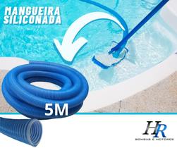 Mangueira De Piscina Siliconada Azul (5 metros)