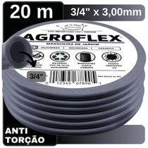 Mangueira de Poço Resistente 20 M 3/4" x 3mm Cinza