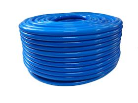 Mangueira de Quintal Flexível Reforçada Azul 1/2pol - 150m