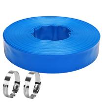 Mangueira de retrolavagem de piscina DERPIPE Lay-Flat 1,5 x 100 pés de PVC Mangueira de retrolavagem de piscina DERPIPE Lay-Flat 1,5 x 100 pés de PVC