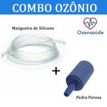 Mangueira de Silicone e Pedra Porosa Para Gerador de Ozônio