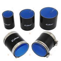 Mangueira De Silicone Preta 76mm Conector Universal Reto Para Intercooler De Carro Tubo De Entrada