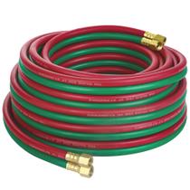 Mangueira de soldagem Hromee Oxygen Acetileno 1/4" 50' com conexões B
