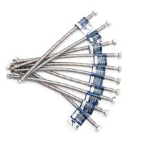 Mangueira de torneira PLUMBINGMASTER 16" 3/8" Comp x 1/2" FIP, pacote com 10 Mangueira de torneira PLUMBINGMASTER 16" 3/8" Comp x 1/2" FIP, pacote com 10
