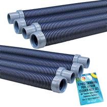 Mangueira de vácuo de piscina U.S. Pool Supply, conjunto de 8 peças, 40 m, azul