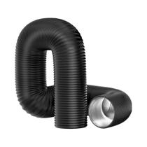 Mangueira De Ventilação De Alumínio Isolada De 6 Polegadas, Duto De Ar De 3 Camadas Para Aquecimento Mangueira De Ventilação De Alumínio Isolada De 6 Polegadas, Duto De Ar De 3 Camadas Para Aquecimento