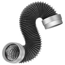 Mangueira de ventilação do secador Matework 5 pés 4 polegadas e 6 camadas de alumínio